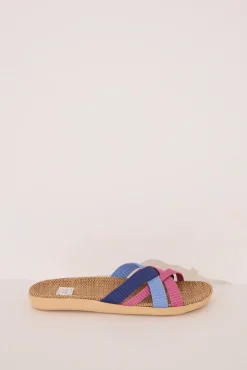 Women'secret Sandalias tiras claro