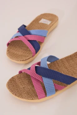 Women'secret Sandalias tiras claro