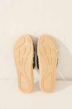 Women'secret Sandalias tiras efecto rafia