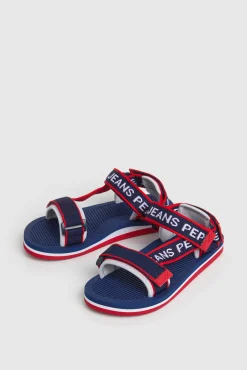 Crianças Pepe Jeans Sandalias Trek Con Cierre Velcro
