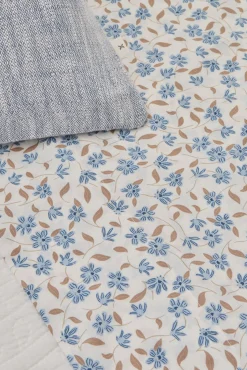 Textura Sábana estampada algodón flores
