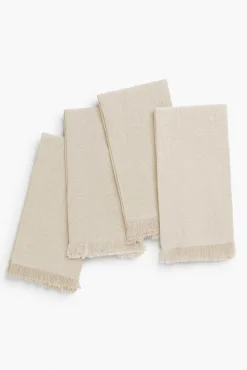 Calma House Servilleta (set de 4 uds) Layer 45x45 Crudo