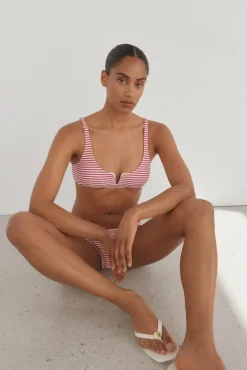 Pedro del Hierro Set bikini braga clásica y top balconette piqué