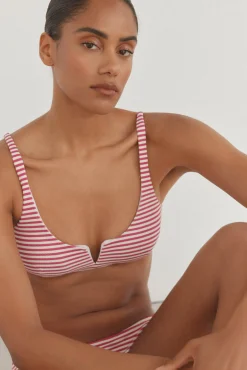 Pedro del Hierro Set bikini braga clásica y top balconette piqué