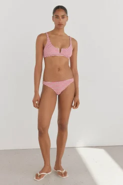 Pedro del Hierro Set bikini braga clásica y top balconette piqué