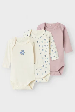 Crianças Name it Set de 3 bodies de bebe