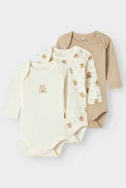 Crianças Name it Set de 3 bodies de bebe