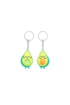 Mr. Wonderful Set de 2 llaveros para amigas que encajan
