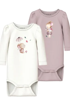 Crianças Name it Set de bodies de bebe