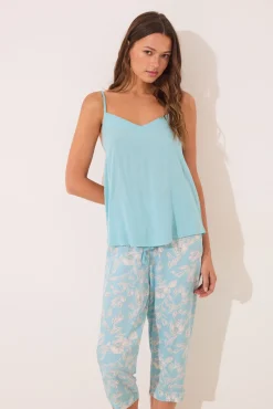 Women'secret Set de camiseta, pantalón y bata