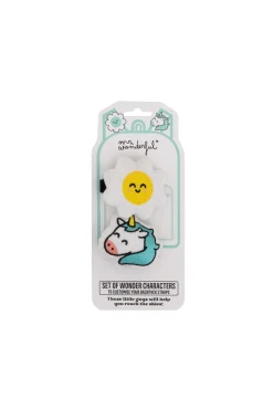 Crianças Mr. Wonderful Set de personajes para customizar la mochila