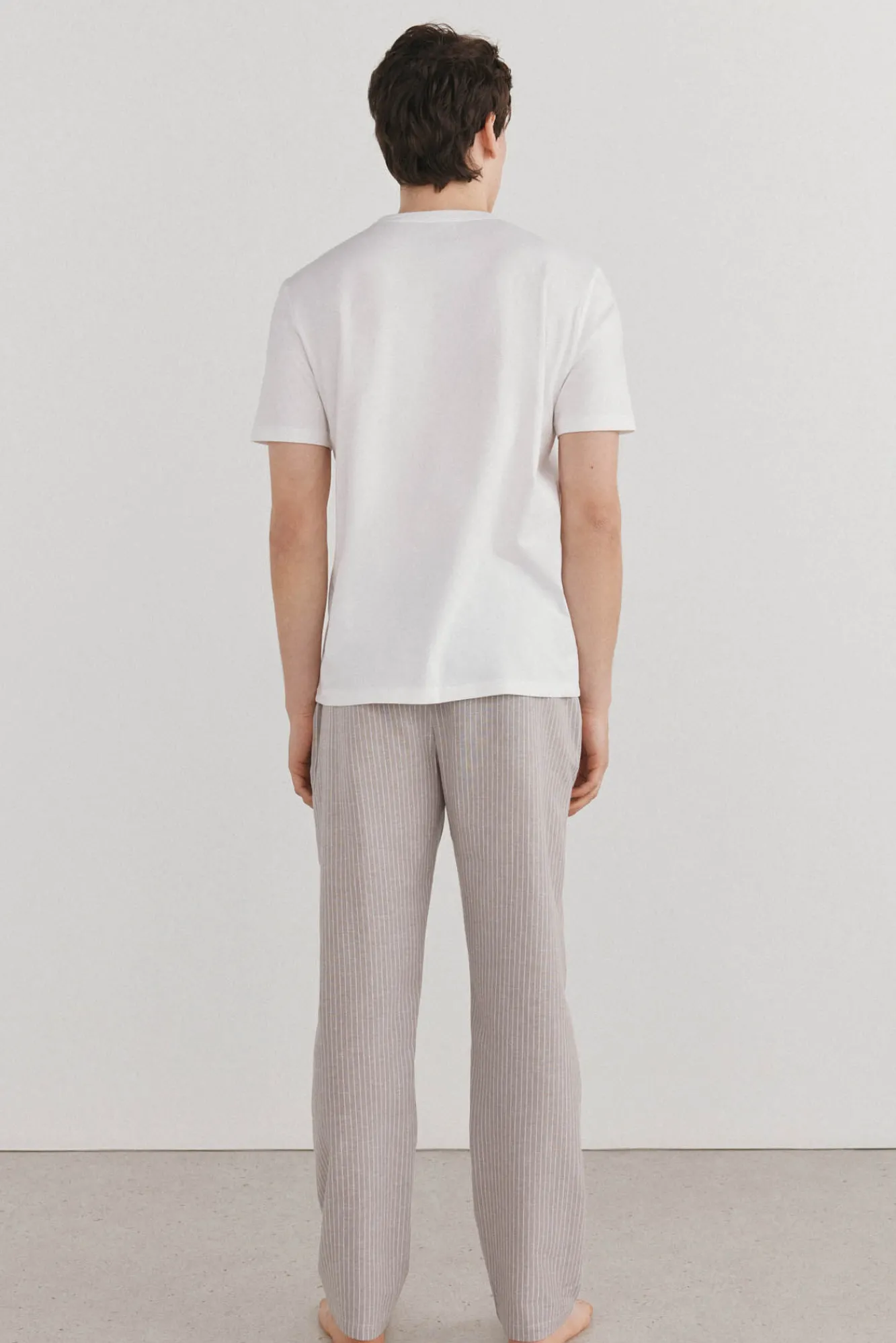 Pedro del Hierro Set de pijama punto y tela
