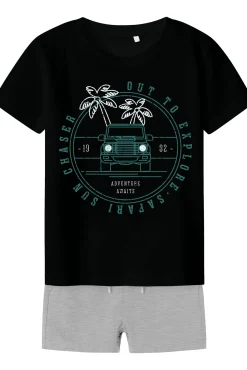 Crianças Name it Set de short y camiseta