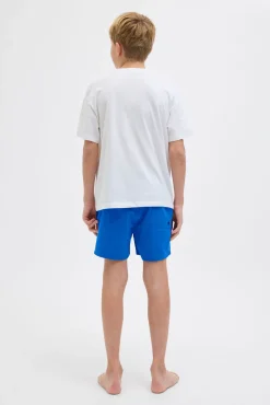 Crianças Jack & Jones Junior Short de baño estampado logo