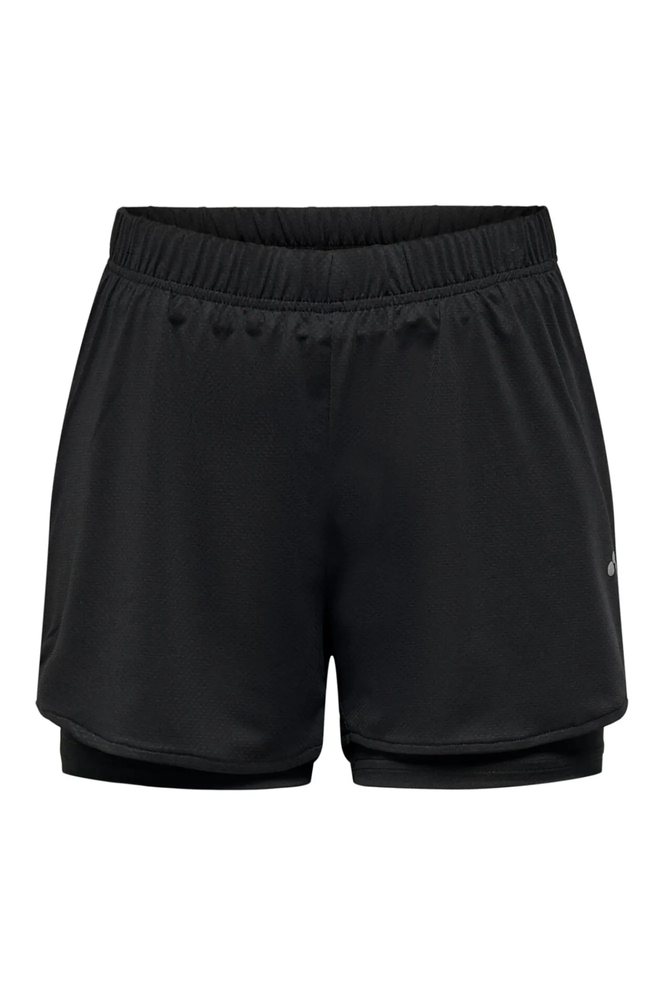 Only Play Shorts corte loose cintura media