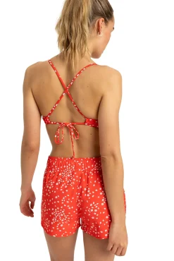Roxy Shorts de baño print flores