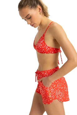 Roxy Shorts de baño print flores