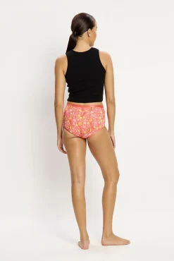 Modibodi SmileyWorld® Braga Menstrual Alta Bambú Flujo Súper Coral