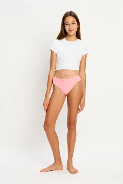 Modibodi SmileyWorld® Braga Menstrual Teen Algodón Orgánico Flujo Abundante Pink