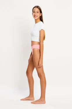Modibodi SmileyWorld® Braga Menstrual Teen Algodón Orgánico Flujo Abundante Pink