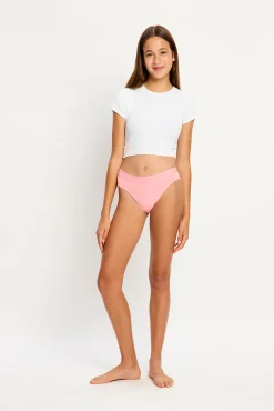 Modibodi SmileyWorld® Braga Menstrual Teen Algodón Orgánico Flujo Abundante Pink