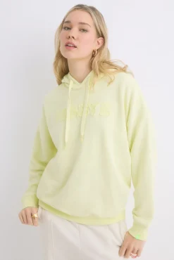 HI&BYE Sudadera capucha felpa algodón