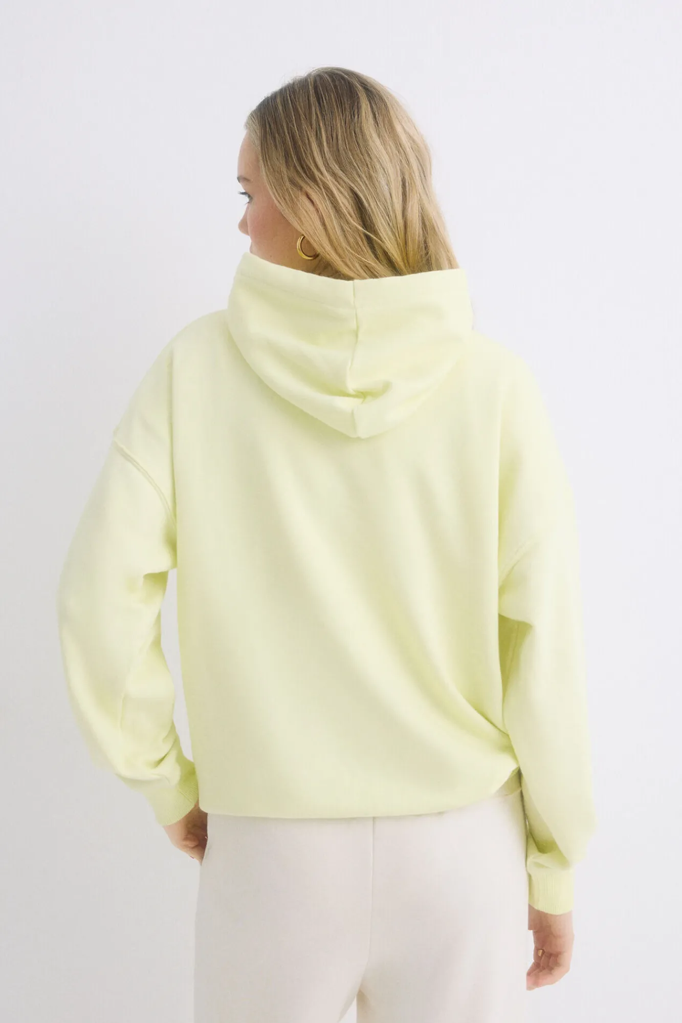 HI&BYE Sudadera capucha felpa algodón