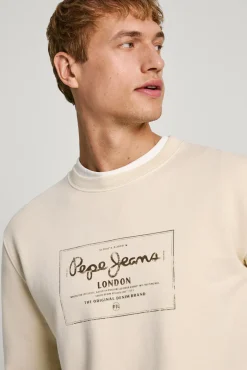 Sudadera de cuello redondo
