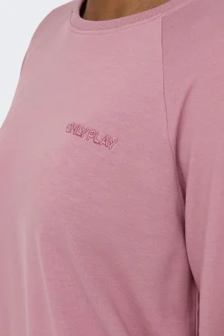 Only Play Sudadera de manga larga y cuello redondo