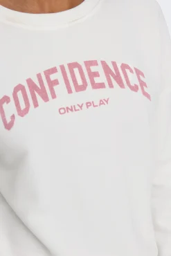 Only Play Sudadera de manga larga y cuello redondo