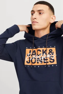 Jack & Jones Sudadera estándar fit capucha