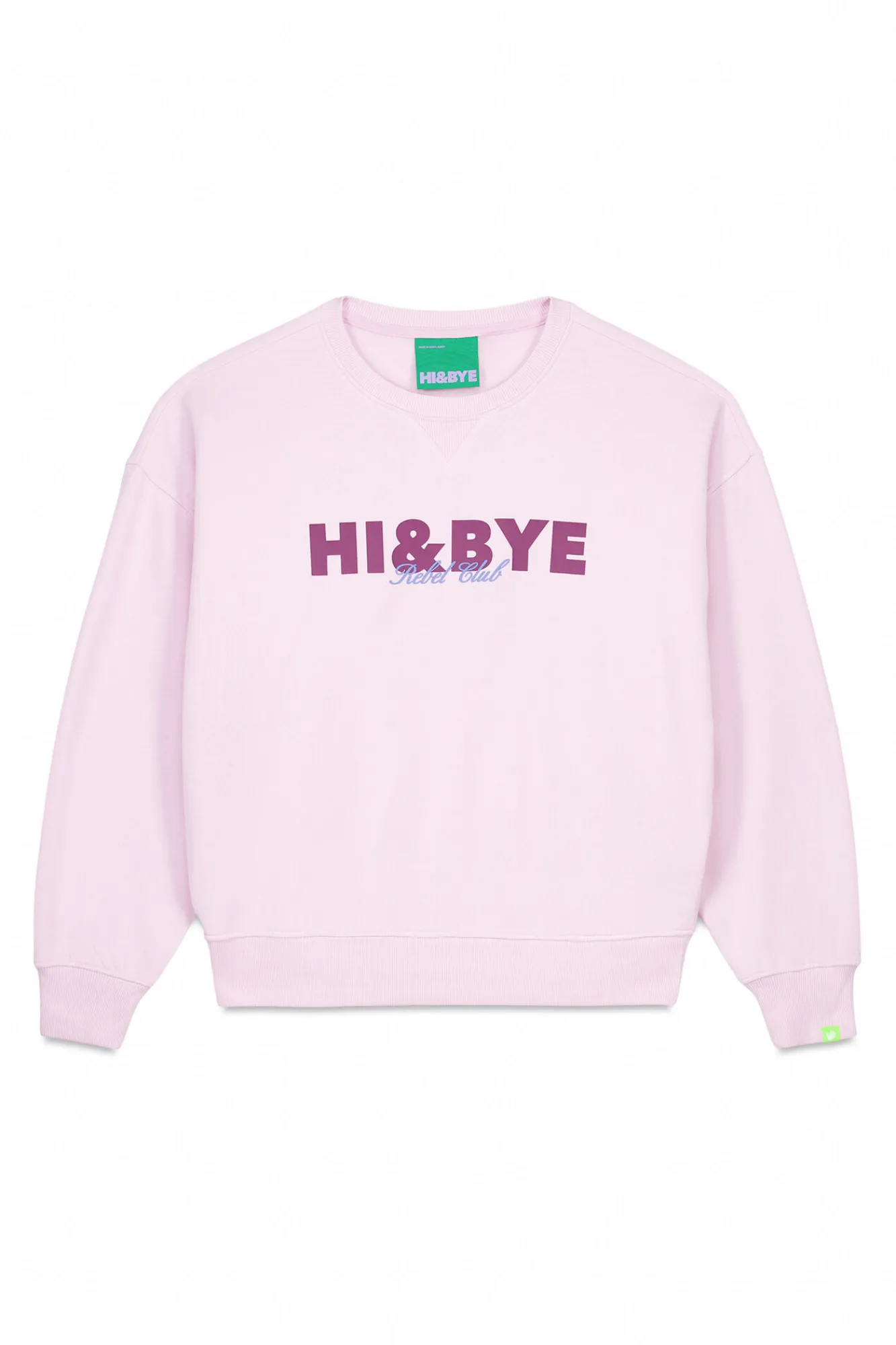 HI&BYE Sudadera felpa lisa