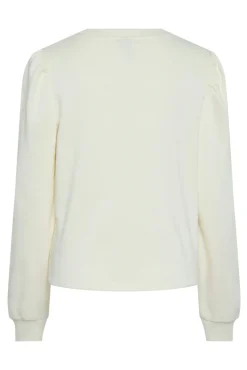 Pieces Sudadera lisa con fruncido