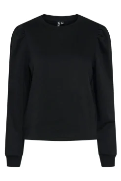 Pieces Sudadera lisa con fruncido