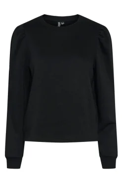 Pieces Sudadera lisa con fruncido
