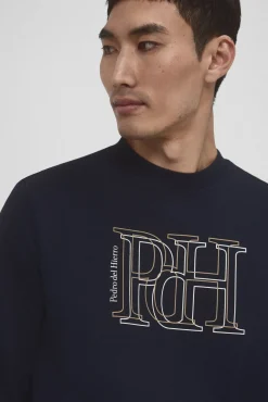 Pedro del Hierro Sudadera logo cuello caja
