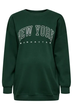 Only Maternity Sudadera maternity detalle texto frontal