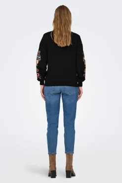 Only Maternity Sudadera maternity detalles florales