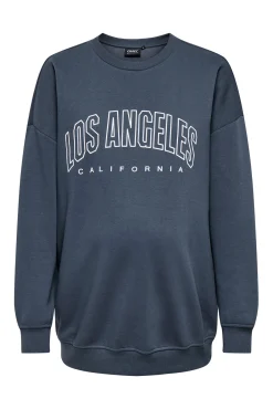 Only Maternity Sudadera maternity detalle texto frontal