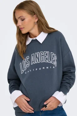 Only Maternity Sudadera maternity detalle texto frontal