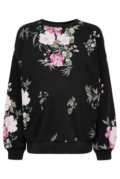 Only Maternity Sudadera oversized premamá con estampado floral