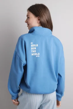 HI&BYE Sudadera polo felpa