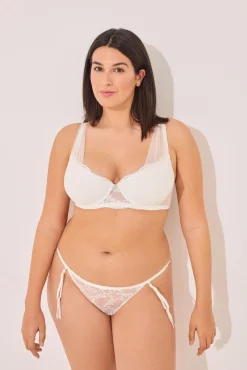 Women'secret Sujetador clásico BEAUTIFUL encaje blanco