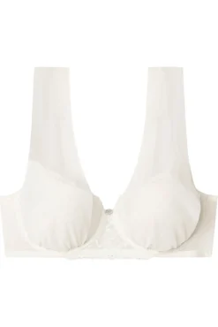 Women'secret Sujetador clásico BEAUTIFUL encaje blanco