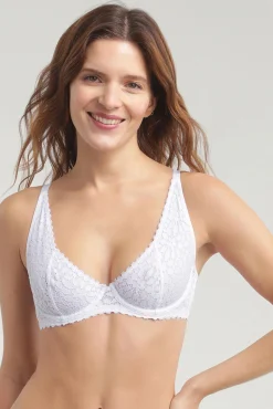 DIM Sujetador con aros de encaje floral Daily Dentelle