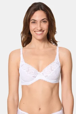 Playtex Sujetador con aros de encaje floral