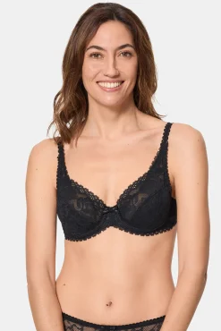 Playtex Sujetador con aros de encaje floral