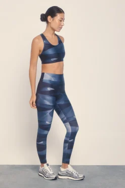 Dash and Stars Sujetador deportivo 4D STRETCH estampado