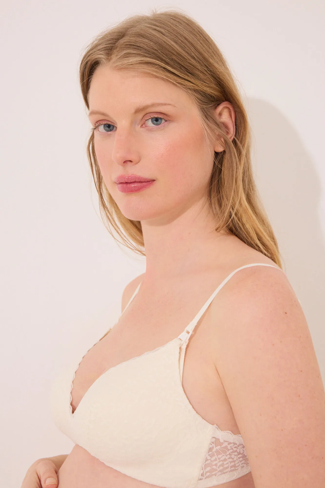 Women'secret Sujetador LOVELY 'maternity' encaje blanco
