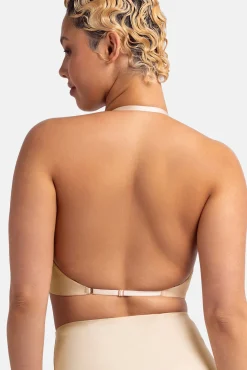 Dorina Sujetador multiposición escote profundo nude